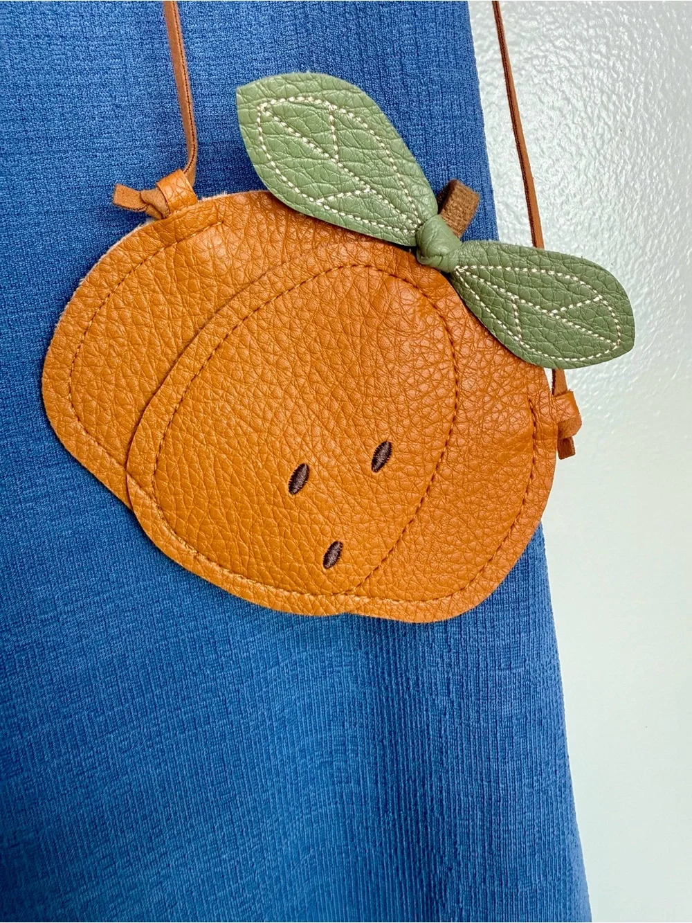 Kids Pumpkin Crossbody Bag Fall Festival New